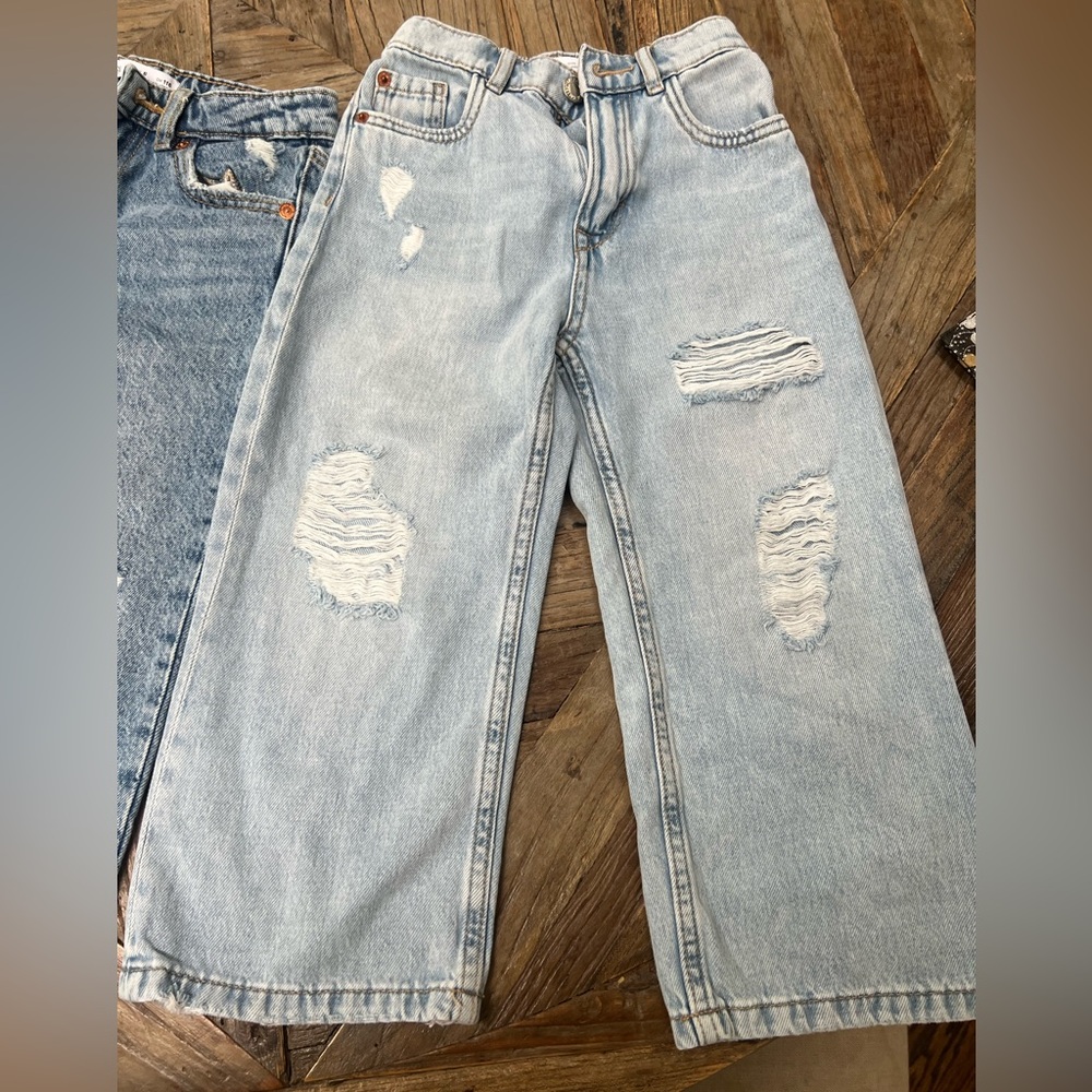 Zara girls jeans size 6
